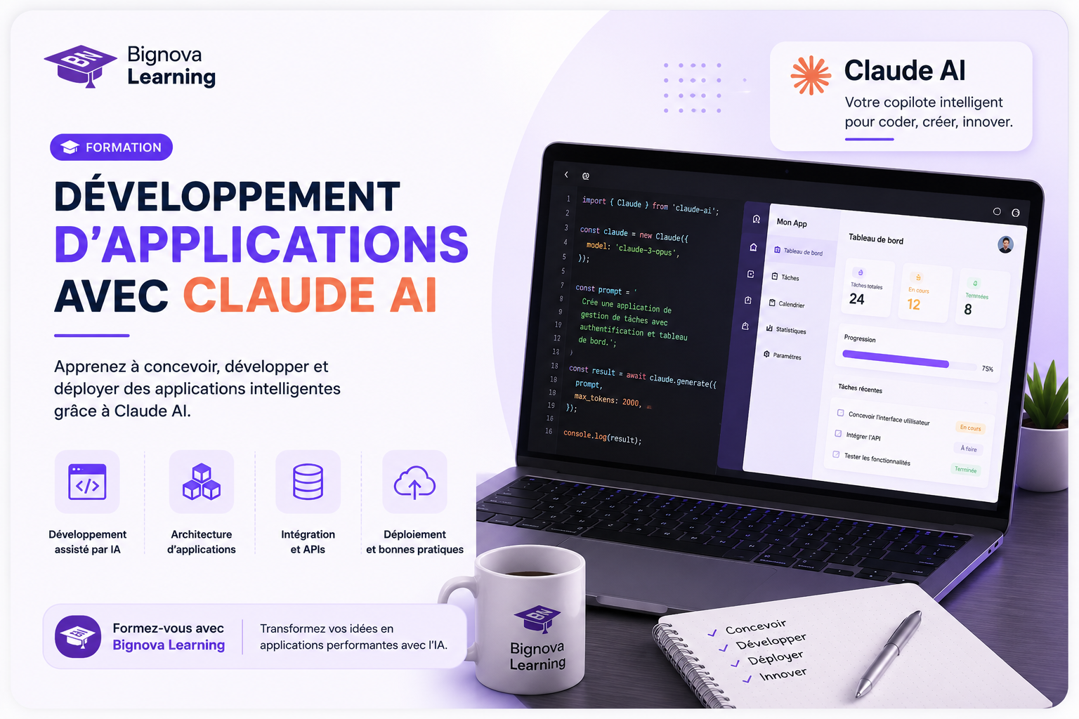 Développement d'applications avec Claude AI